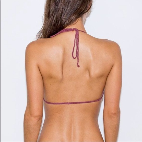 MILES CROCHET BIKINI TOP - Picture 4 of 11